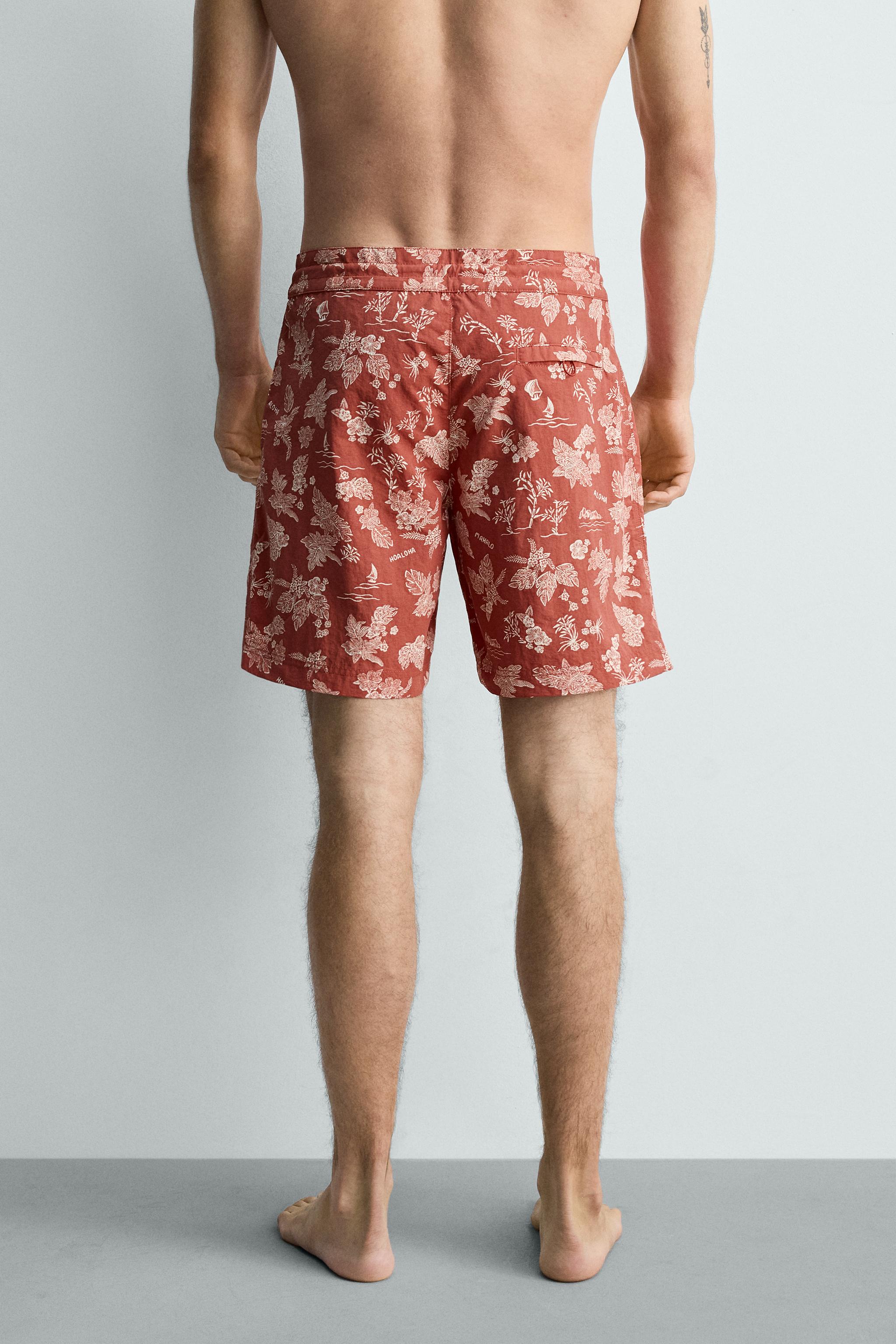 LONG FLORAL PRINT SWIMSUIT